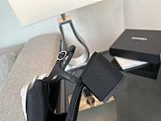 Bagsaaa Chanel Camellia Flower Black Slingback Heels G45307  - 4