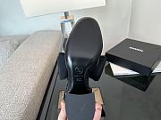 Bagsaaa Chanel Camellia Flower Black Slingback Heels G45307  - 2