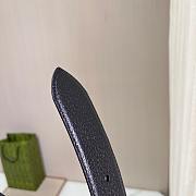 Bagsaaa Gucci Belt Black & Gold - 4cm - 4