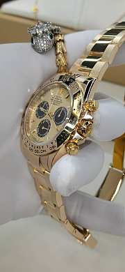 Bagsaaa Rolex Watch Gold & Black - 40mm - 4
