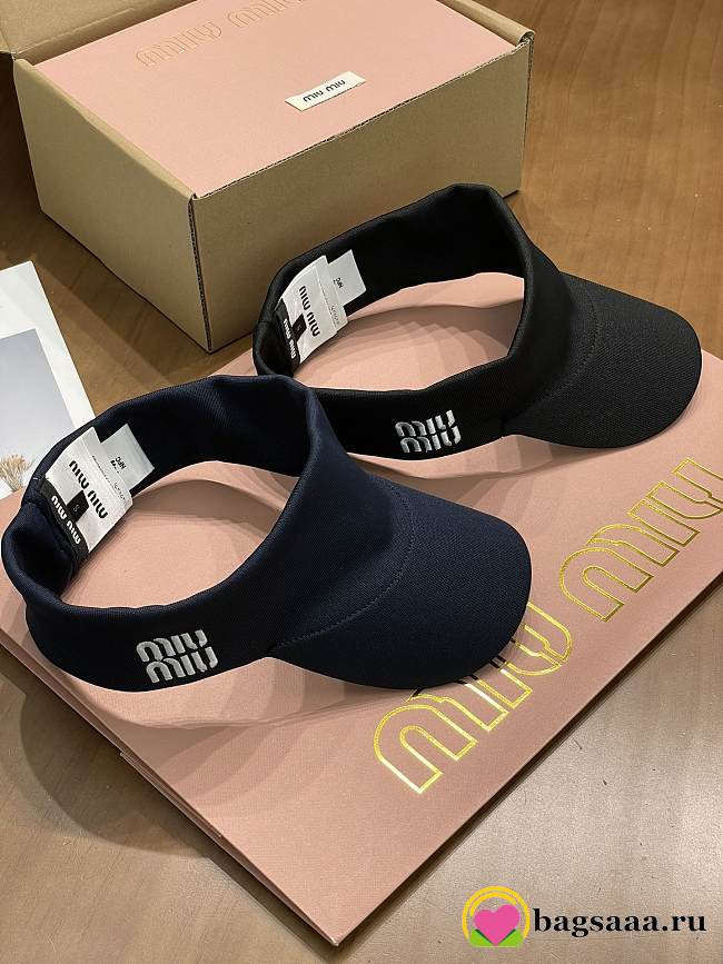 Bagsaaa Miu Miu visor hat - 1