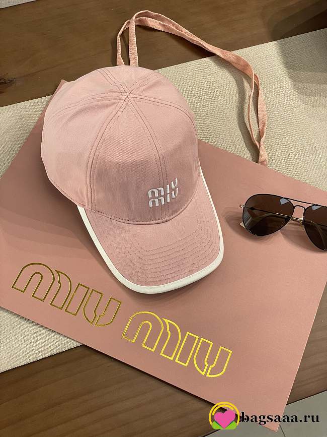 Bagsaa Miu Miu Pink Cap - 1