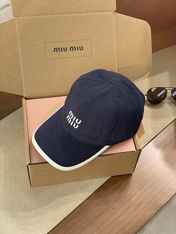 Bagsaa Miu Miu Blue Cap