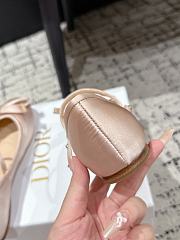 Bagsaaa Dior Lovely-D Ballet Flat Nude Satin - 3