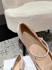 Bagsaaa Dior Lovely-D Ballet Flat Nude Satin - 2