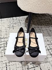 Bagsaaa Dior Lovely-D Ballet Flat black Satin - 1