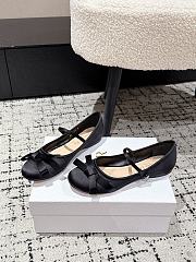 Bagsaaa Dior Lovely-D Ballet Flat black Satin - 2