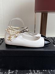 Bagsaaa Chanel Mary Janes G46718 White Lambskin - 1