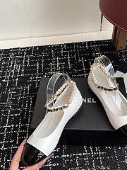 Bagsaaa Chanel Mary Janes G46718 White Lambskin - 2