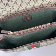 Bagsaaa Gucci Ophidia medium top handle bag ‎836842 - 24cm - 3