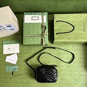 Bagsaaa Gucci GG Marmont mini camera bag 634936 black - 18cm - 2