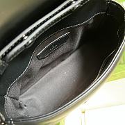 Bagsaaa Gucci GG Marmont small top handle bag 702563 black - 20cm - 4