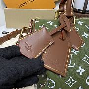 Bagsaaa LV M15241 Speedy P9 Bandoulière 30 Green Sencha - 32cm - 4