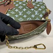 Bagsaaa LV M15241 Speedy P9 Bandoulière 30 Green Sencha - 32cm - 3