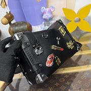 Bagsaaa LV M25568 Side Trunk MM Black - 23.5cm - 4