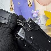 Bagsaaa LV M25568 Side Trunk MM Black - 23.5cm - 2
