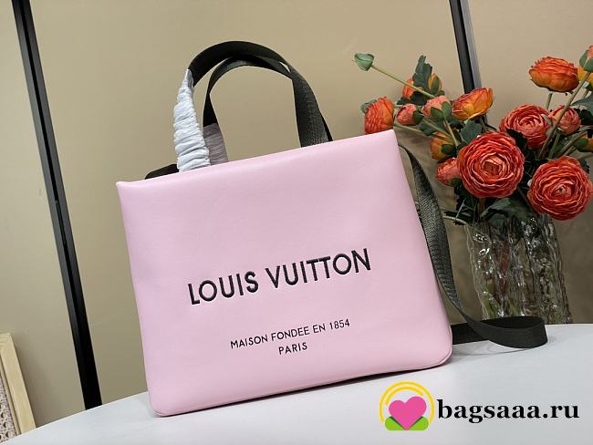 Bagsaaa LV M15239 Mini Shopper Tote Pink - 26cm - 1