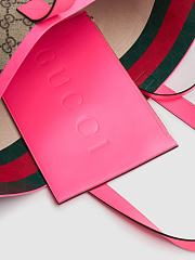 Bagsaaa Gucci Medium Ophidia GG tote bag beige & pink - 30cm - 4