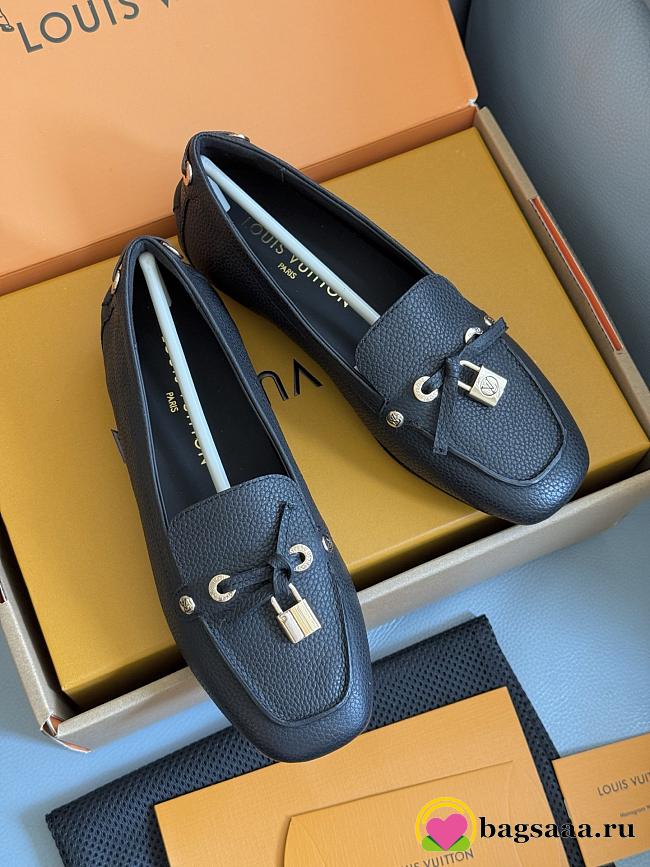 Bagsaaa LV Flore Car Shoe Black - 1