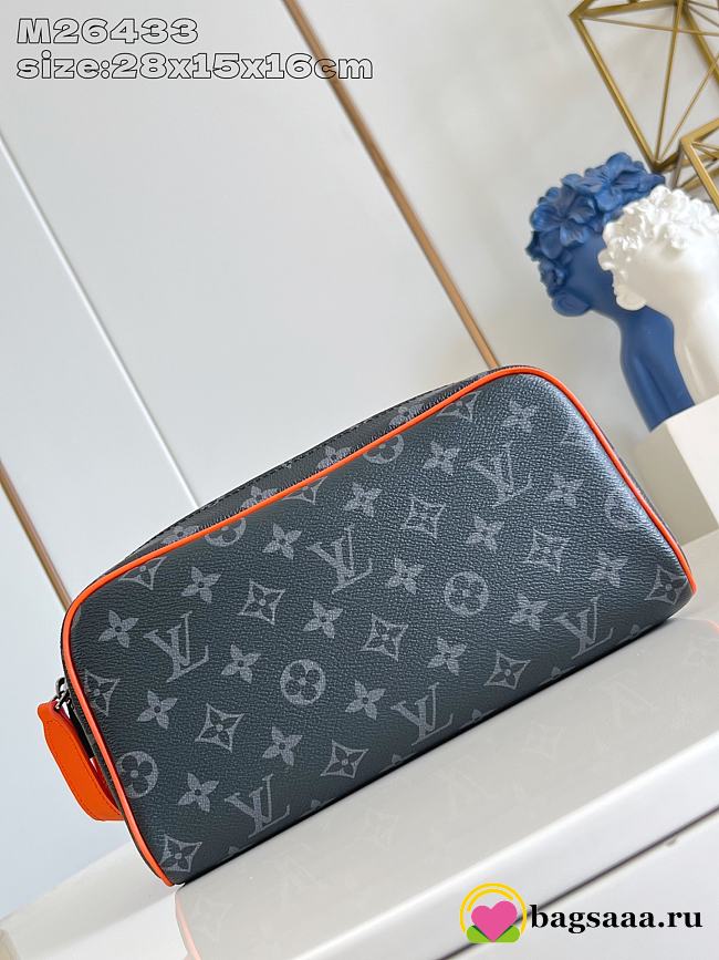 Bagsaaa LV M15246 Dopp Kit Black - 28cm - 1