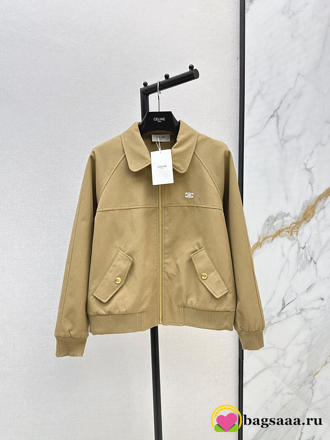 Bagsaaa Celine Khaki Jacket beige - 1