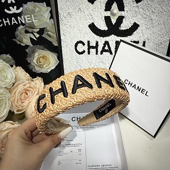 Bagsaaa Chanel Woven Raffia Headband
