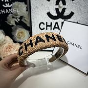 Bagsaaa Chanel Woven Raffia Headband - 3