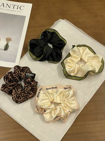 Bagsaaa Luxury Scrunchies Set 4
