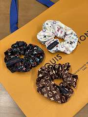 Bagsaaa LV Scrunchies Set 3 - 1