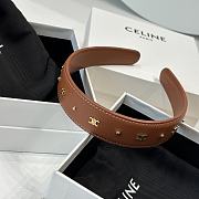 Bagsaaa Celine Brown Headband - 1