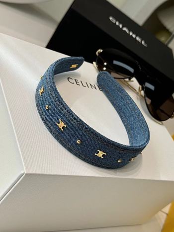 Bagsaaa Celine Denim Headband