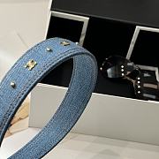 Bagsaaa Celine Denim Headband - 4