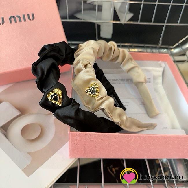 Bagsaaa Miu Miu Set 2 Headbands - 1