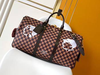 Bagsaaa LV N40799 Keepall Bandoulière 50 Brown - 50cm
