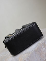 Bagsaaa YSL Bucket Bag In Leather 817386 Black - 24cm - 3