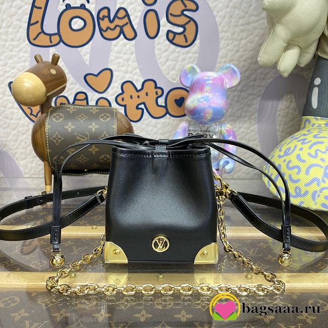 Bagsaaa LV M82886 Noé Purse LV Charms Black - 11.5cm - 1