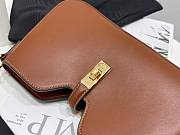 Bagsaaa Celine Shoulder Camille 16 Soft In Smooth Calfskin 122073 brown - 27cm - 3