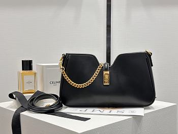 Bagsaaa Celine Shoulder Camille 16 Soft In Smooth Calfskin 122073 black - 27cm