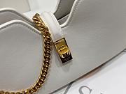 Bagsaaa Celine Shoulder Camille 16 Soft In Smooth Calfskin 122073 white - 27cm - 2