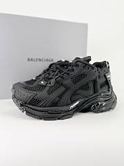 Bagsaaa Balenciaga Mesh Runner Sneakers Black - 1