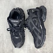 Bagsaaa Balenciaga Mesh Runner Sneakers Black - 2