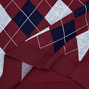 Bagsaaa Miu Miu Wool polo shirt burgundy - 2