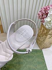 Bagsaaa Gucci Women's platform sandal 835313 White - 4