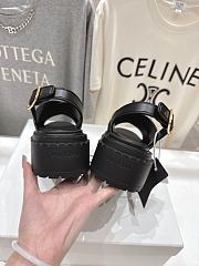 Bagsaaa Prada Leather sandals 1X105O black - 4