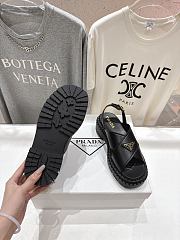 Bagsaaa Prada Leather sandals 1X105O black - 2