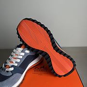 Bagsaaa Hermes Leader sneaker multicolore blue - 4