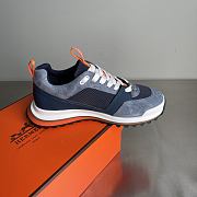 Bagsaaa Hermes Leader sneaker multicolore blue - 3