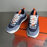 Bagsaaa Hermes Leader sneaker multicolore blue - 2