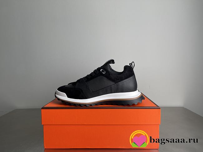 Bagsaaa Hermes Leader sneaker black - 1