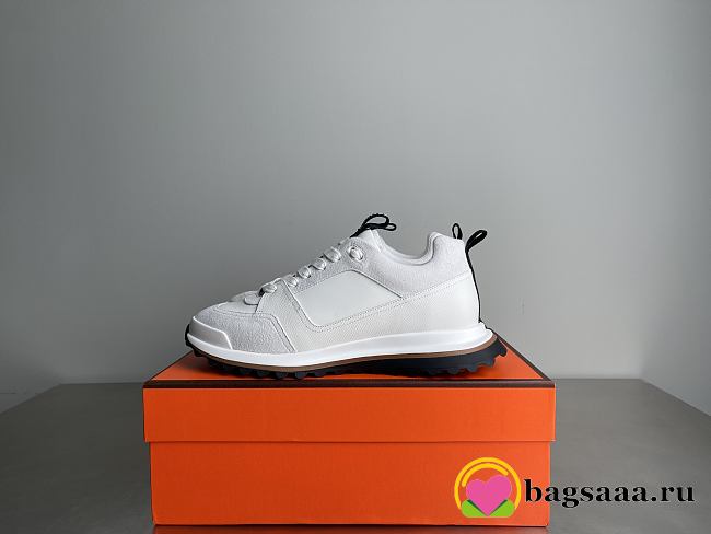 Bagsaaa Hermes Leader sneaker white - 1
